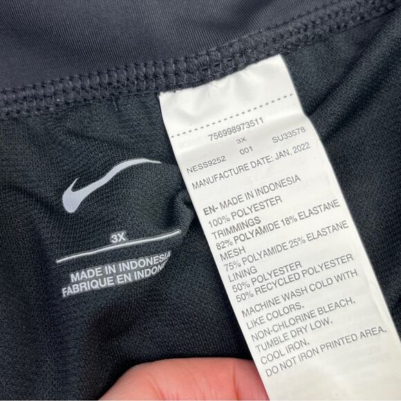 Nike Swim Flat Front Element Swim shorts black - 3X - Picture 10 of 11